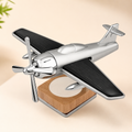 Solar Airplane Perfume Diffuser Automatic Rotating Jet Air Freshener Unique Solar Powered Car Dashboard Decoration Item